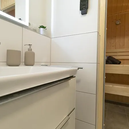 アパート Wolke 7 Mit Sauna Und Balkon - Hunde Willkommen ケレンフーゼン